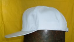 画像2: 白　野球帽　日本製
