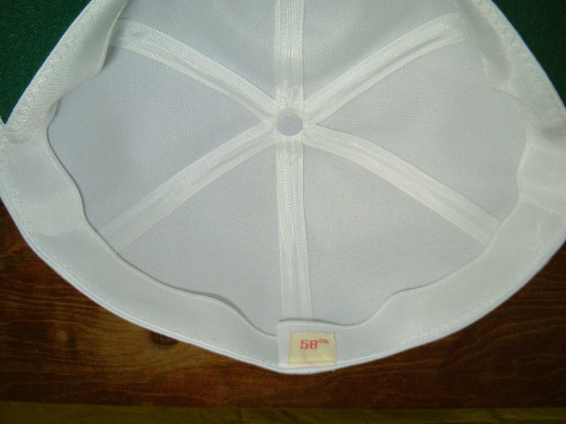 画像5: 白　野球帽　日本製　