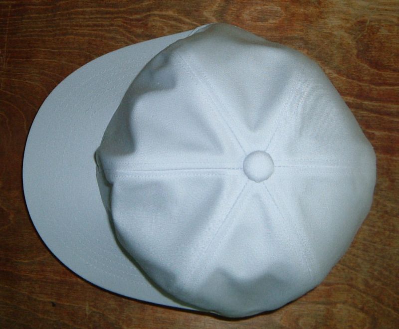 画像: 白　野球帽　日本製　